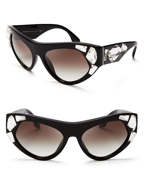 prada large cat eyw frames